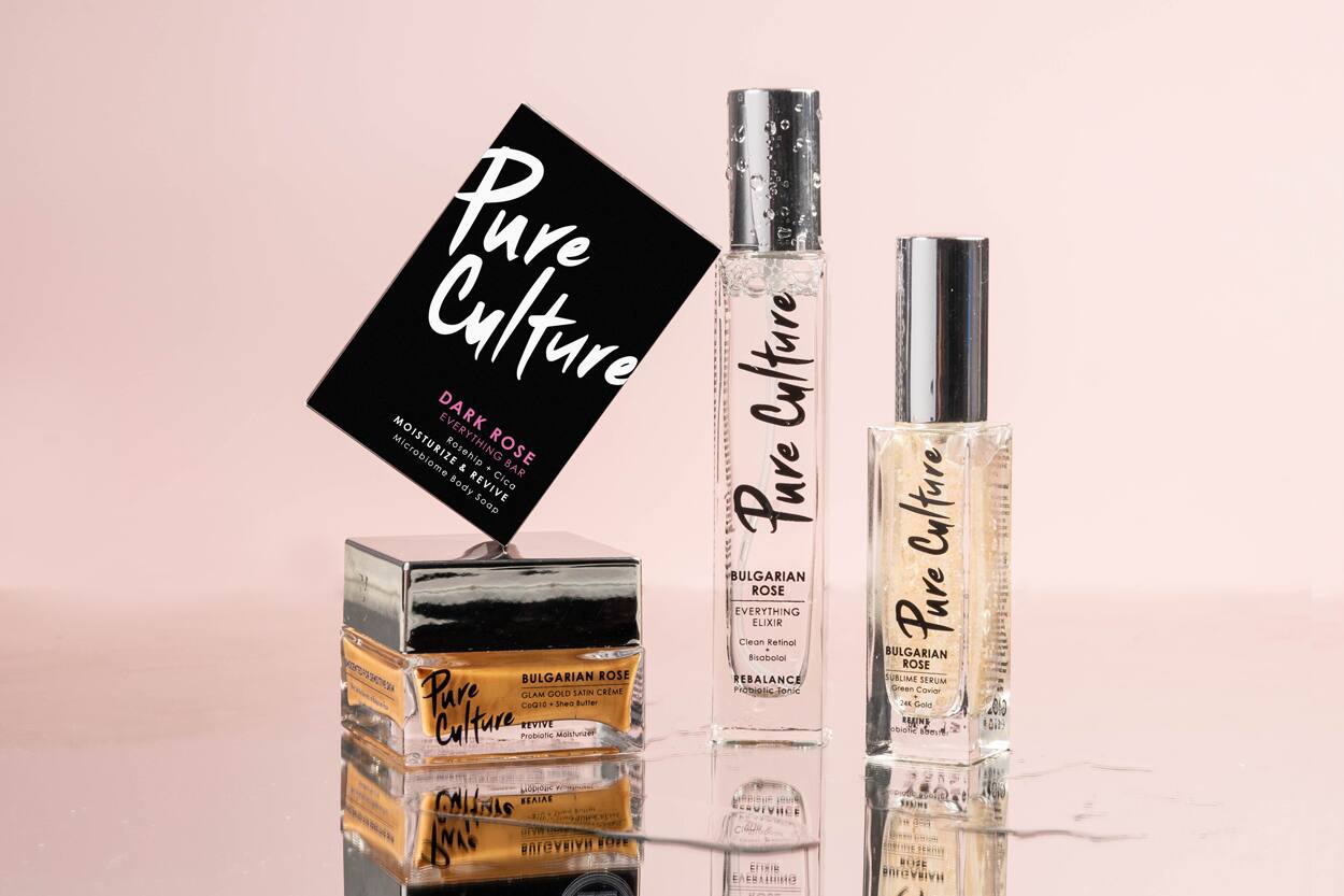 Pure Culture Bulgarian Rose line + Dark Rose Biome Bar